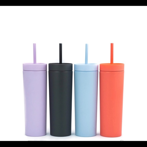 Skinny 16oz Matte tumbler tall cup. Starbucks - Picture 1 of 4